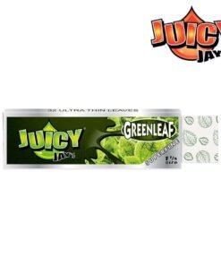 Juicy Jays - Juicy Jay's Super Fine Rolling Papers - Green Leaf - 1 ¼