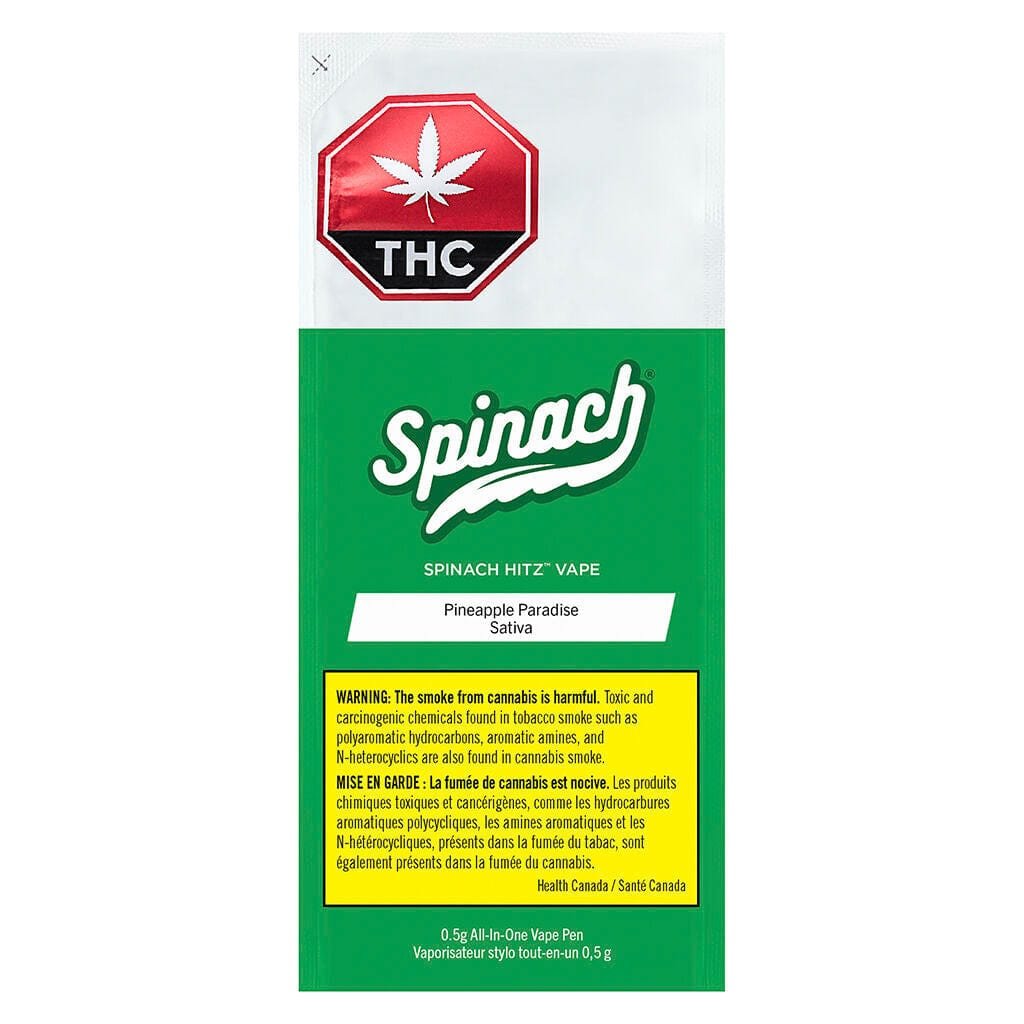 Spinach - Pineapple Paradise AIO Disposable Vape (SATIVA) - Image 3