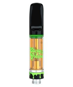 Alternative view of Sticky Greens - High THC Distillate Vape Cartridge (SATIVA)
