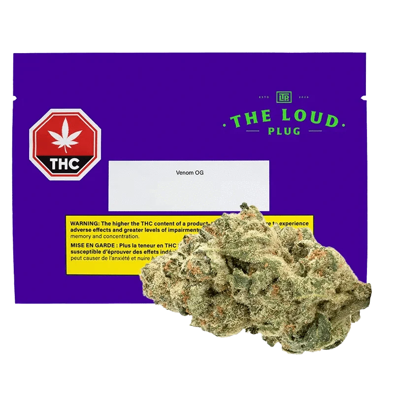 The Loud Plug - Venom OG (INDICA) - Image 4