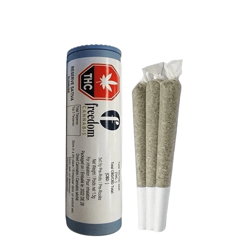 Freedom Cannabis - Reserve Sativa Sunrise PR 3 x 0.5 g