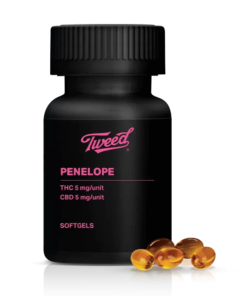 Tweed - Penelope 5:5 Softgels (THC:CBD) (HYBRID)