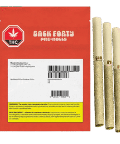 Back Forty - Mandarin Cookies Straight Cut PR 3 x 0.75 g (SATIVA)