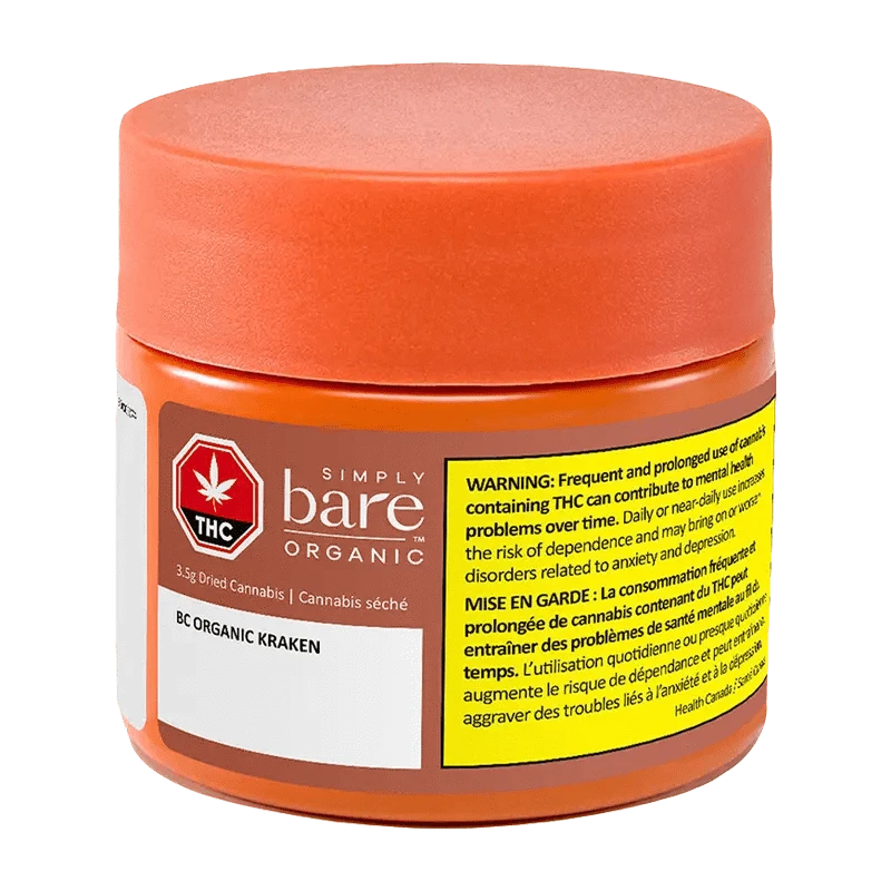Simply Bare - BC Organic Kraken (INDICA) - Image 3