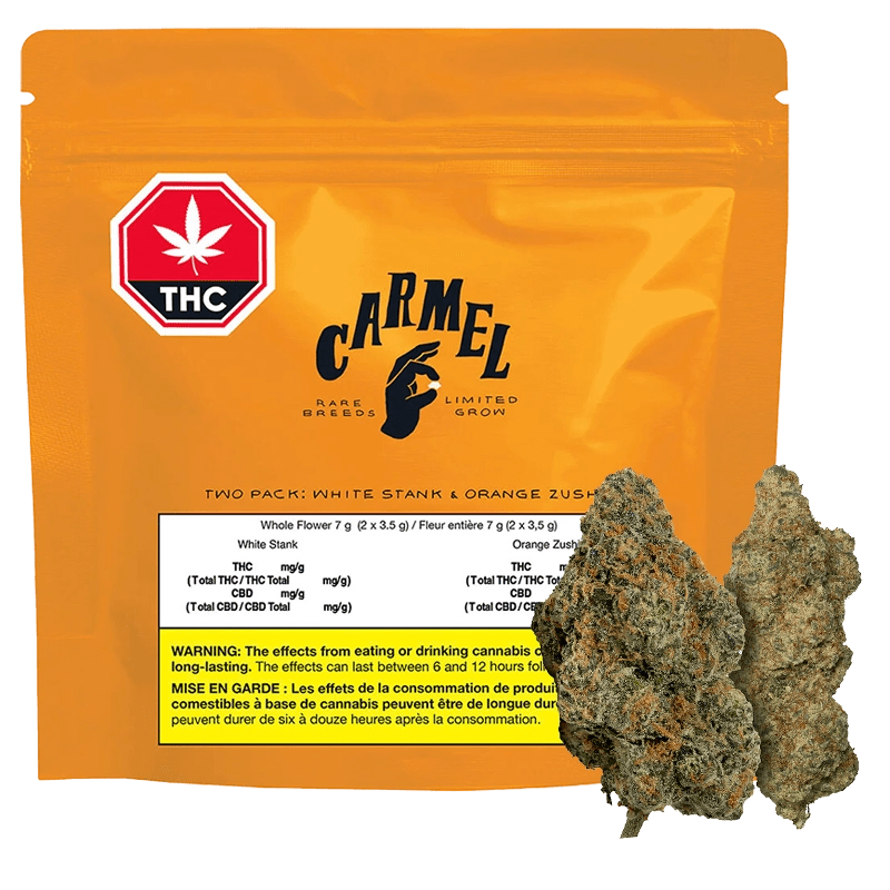 Carmel - Two Pack: Orange Zushi & White Stank (INDICA)