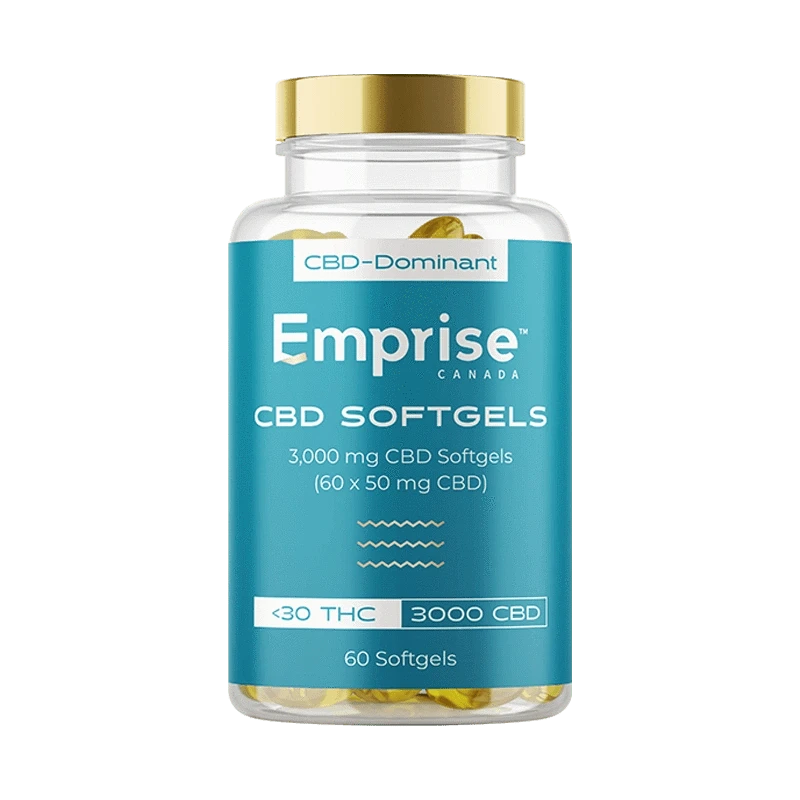 Emprise Canada - 3 000 CBD Softgels (HYBRID) - Image 3