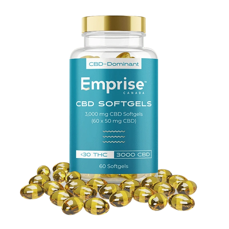 Emprise Canada - 3 000 CBD Softgels (HYBRID)