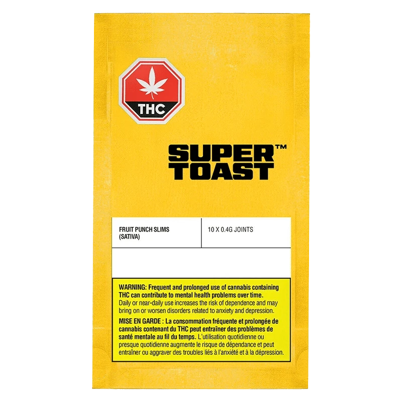 Super Toast - Fruit Punch Slims PR 10 x 0.4 g (SATIVA) - Image 3