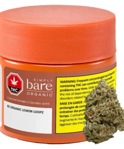 Simply Bare - BC Organic Lemon Loopz (INDICA)