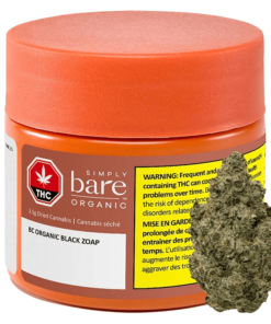 Simply Bare - BC Organic Black Zoap (INDICA)