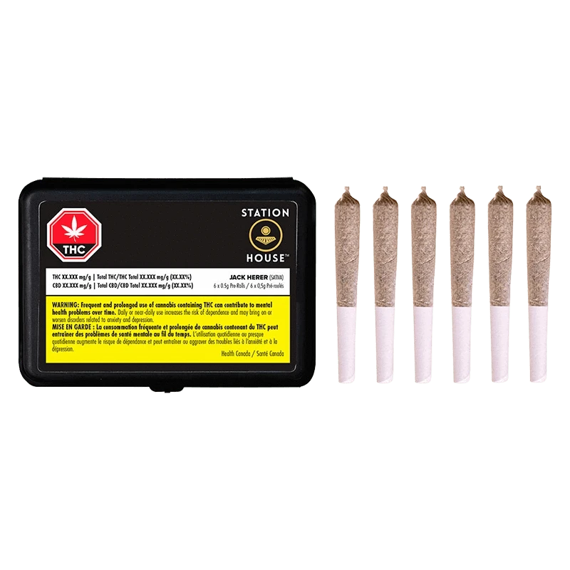 Station House - Jack Herer PR 6 x 0.5 g (SATIVA)