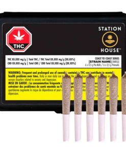 Station House - Coast To Coast Series PR 6 x 0.5 g (INDICA)