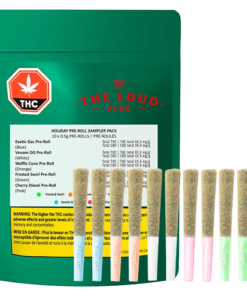 The Loud Plug - Holiday Sampler Pack PR 10 x 0.5 g (INDICA)