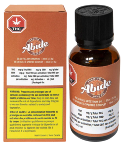 Abide - 20:10 Full Spectrum Oil (SATIVA)