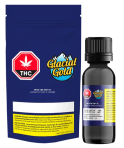 Glacial Gold - Mega CBD 200+ Oil (HYBRID)