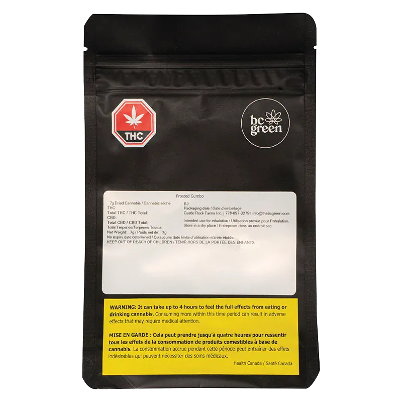 BC Green - Frosted Gumbo (INDICA) - Image 3