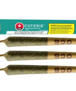 Coterie - Grape Gotti PR 3 x 0.5 g (INDICA)