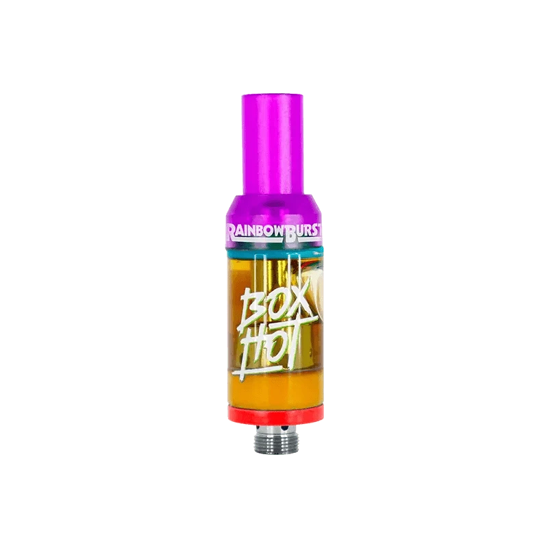 BOXHOT 1000 - Rainbow Burst Vape Cartridge (HYBRID) - Image 2