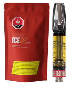 Debunk - Glass Apple Liquid Diamonds Vape Cartridge (HYBRID)
