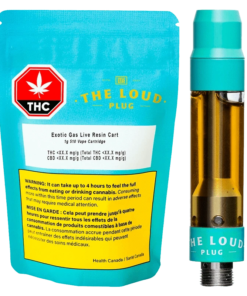 The Loud Plug - Exotic Gas Live Resin Vape Cartridge (INDICA)
