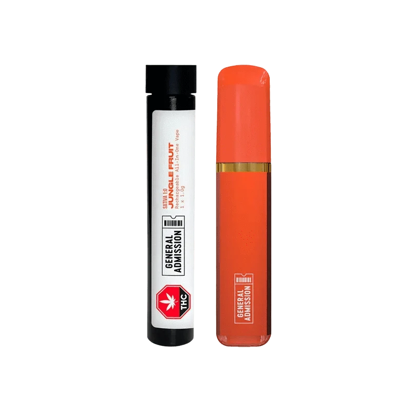 General Admission - AIO Jungle Fruit Rechargeable Disposable Vape (SATIVA)