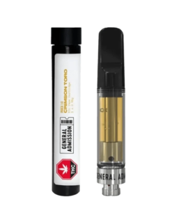 General Admission - Crimson Toro Vape Cartridge (INDICA)