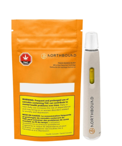 Northbound Cannabis - Peach Mango Burst AIO Disposable Vape (INDICA)