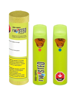 Good Supply - Twisted Orange Swirl & Strawberry Freeze Disposable Vape (HYBRID)