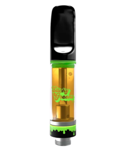Alternative view of Sticky Greens - Red Razzleberry - Liquid Diamond Vape Cartridge (INDICA)