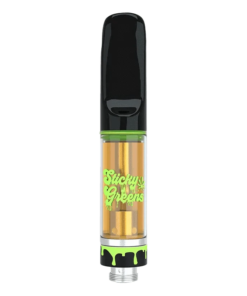 Alternative view of Sticky Greens - Baja Breeze - Liquid Diamond Vape Cartridge (SATIVA)