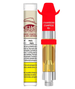Wild West - 95+ Strawberry Stampede Liquid Diamonds Vape Cartridge (SATIVA)