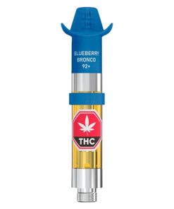 Alternative view of Wild West - 95+ Blueberry Bronco Liquid Diamonds Vape Cartridge (INDICA)