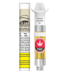 Wild West - 95+ Naked Cowboy Liquid Diamonds Vape Cartridge (SATIVA)