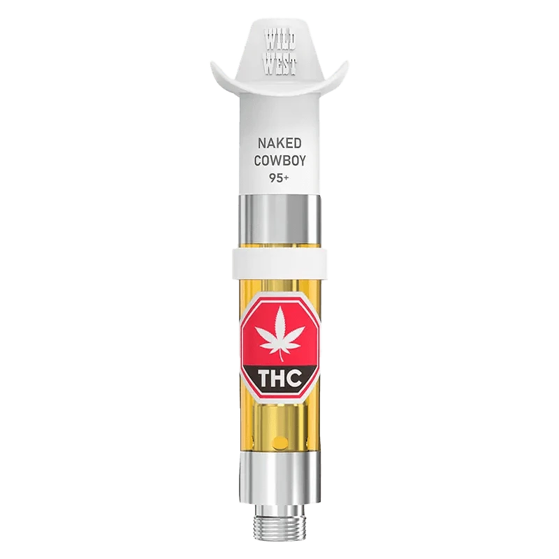 Wild West - 95+ Naked Cowboy Liquid Diamonds Vape Cartridge (SATIVA) - Image 2