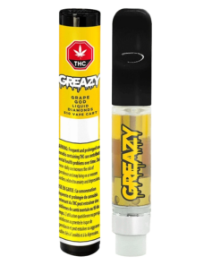 Greazy - Grape God Liquid Diamond Vape Cartridge (SATIVA)