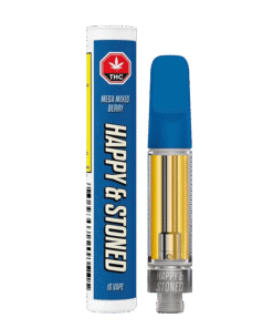 Happy&Stoned - Mega Mixed Berry Disty+Diamond Vape Cartridge (INDICA)