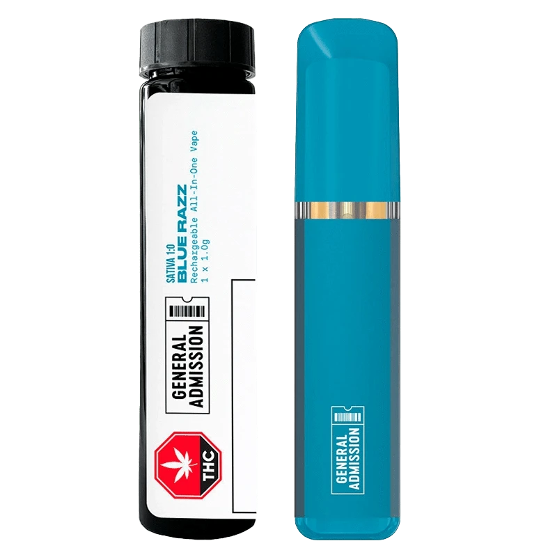 General Admission - Blue Razz Disposable Vape (SATIVA)