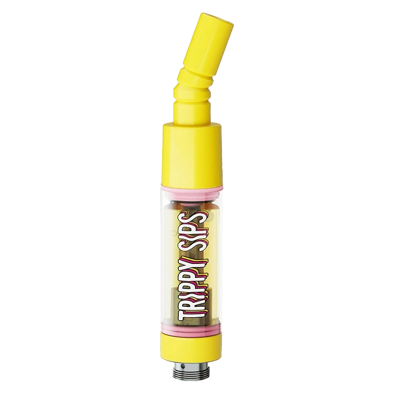 Trippy Sips - Kool Cherry-Liquid Diamond Vape Cartridge (SATIVA) - Image 2