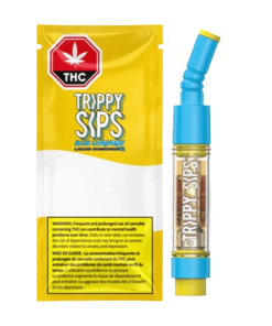 Trippy Sips - Blue Lemonade Liquid Diamond Vape Cartridge (SATIVA)