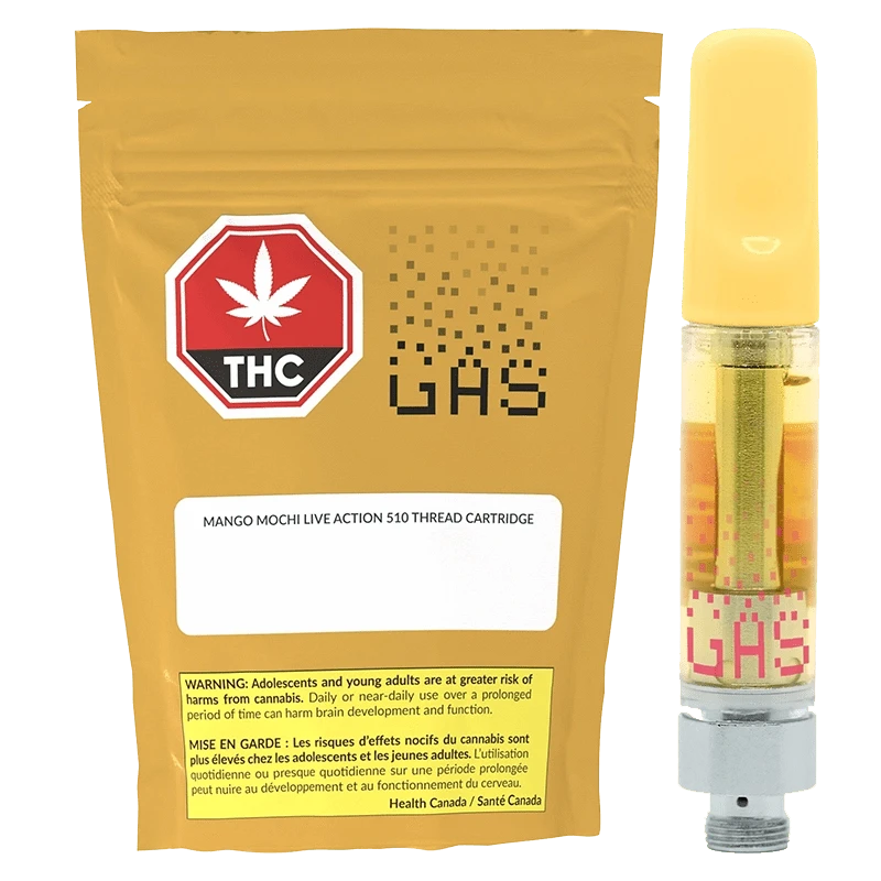 GAS - Mango Live Action AIO Disposable Vape (INDICA)