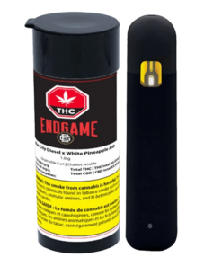 Endgame - Blue City Diesel X White Pineapple AIO Disposable Pen (SATIVA)