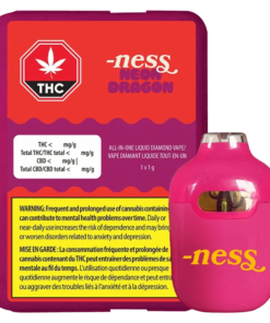 ness - Neon Dragon Liquid Diamonds AIO Disposable Vape (HYBRID)