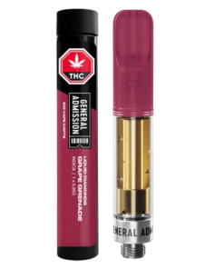 General Admission - Grape Grenade Liquid Diamond Vape Cartridge (SATIVA)