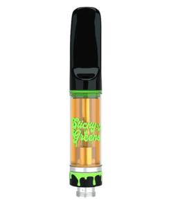 Alternative view of Sticky Greens - Island Colada Liquid Diamond Vape Cartridge (SATIVA)