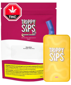 Trippy Sips - MoonBerry GULPs AIO Disposable Vape (INDICA)
