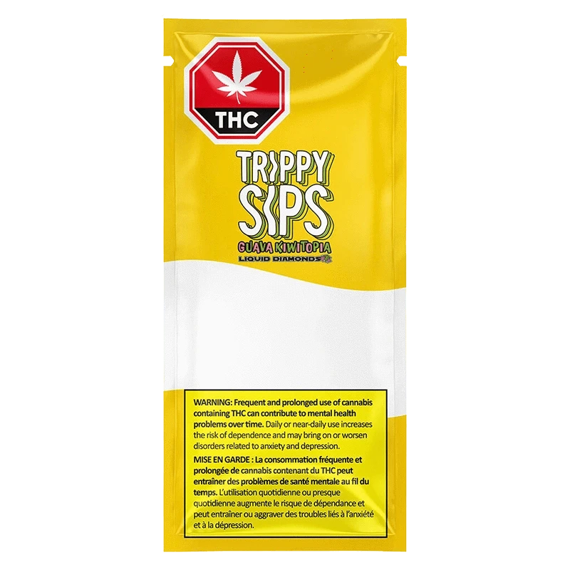 Trippy Sips - Guava Kiwitopia - Liquid Diamond Vape Cartridge (SATIVA) - Image 3