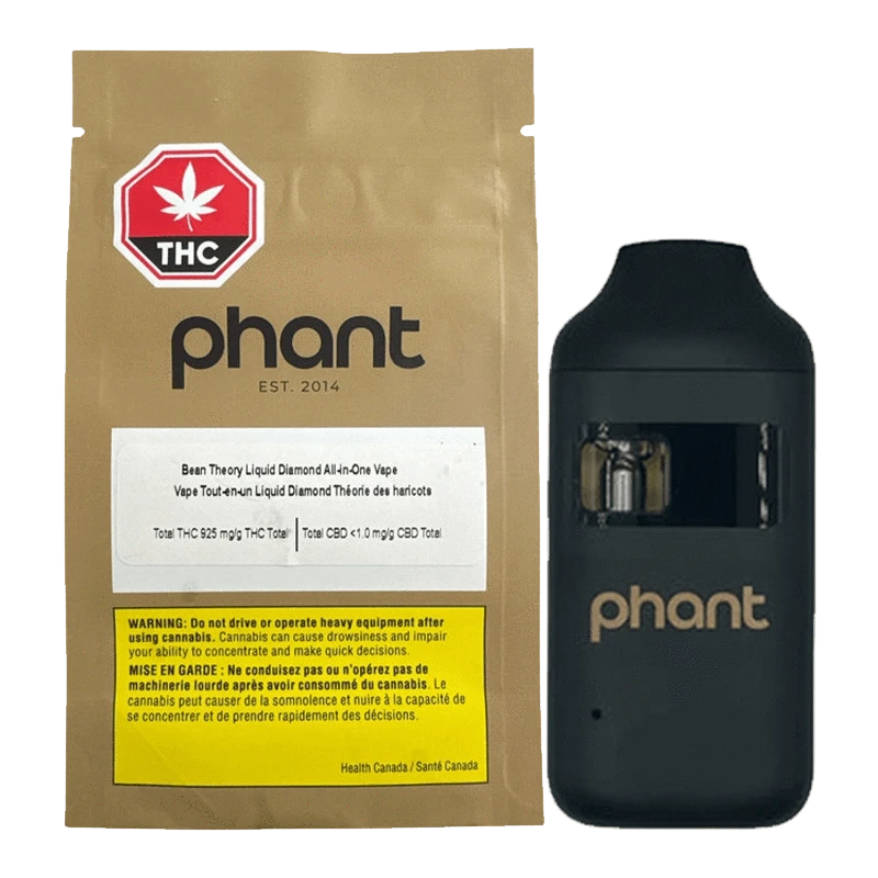 PHANT - Bean Theory Liquid Diamond AIO Disposable Vape (HYBRID)