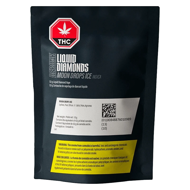 Debunk - Moon Drops Liquid Diamond AIO Disposable Vape (INDICA) - Image 3