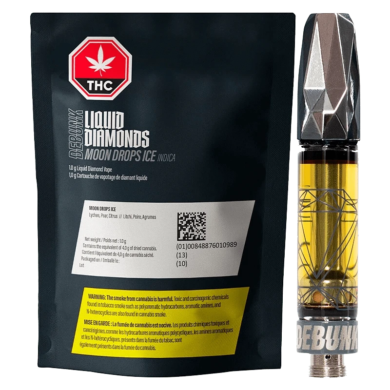 Debunk - Moon Drops Liquid Diamond AIO Disposable Vape (INDICA)