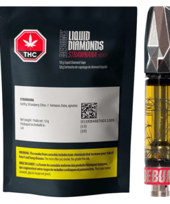Debunk - Strawnana Liquid Diamonds Vape Cartridge (INDICA)
